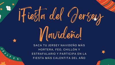 Saca tu jersey más feo, hortera y chillón y participa en el 'Día del jersey navideño feo' de Parla