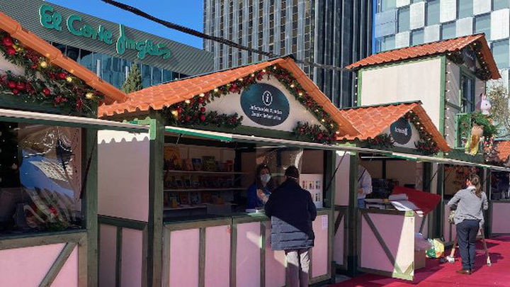 Mercadillo navideño en el Corte Ingles de Castellana / Turismo Madrid