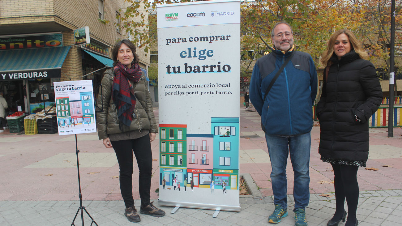 Presentación de la campaña de comercio de proximidad en Orcasitas