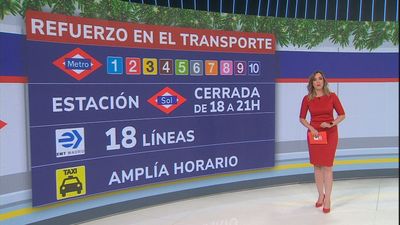 El transporte público de Madrid refuerza su servicio por Navidad