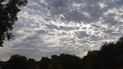 Intervalos de nubes y heladas débiles para este sábado en Madrid