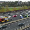 Varias carreteras de Madrid, atascadas en el arranque del puente de la Constitución