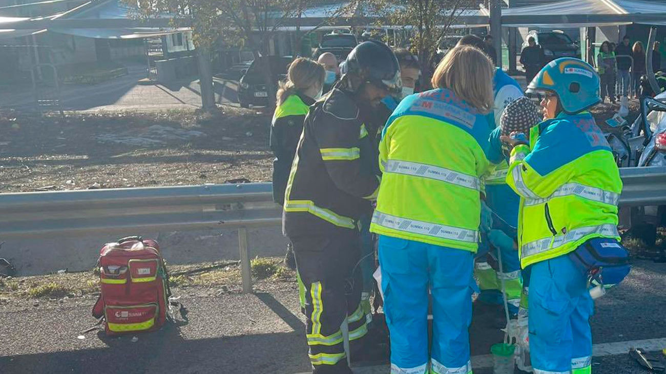 Accidente en Leganés