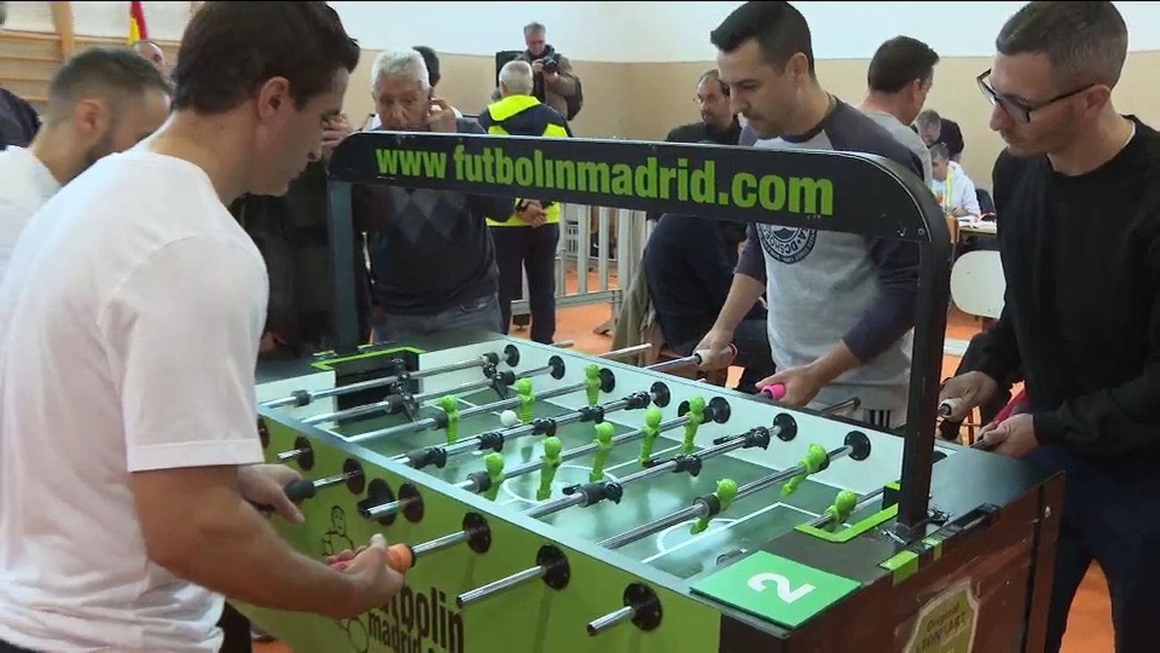 Carabaña, capital nacional  del futbolín