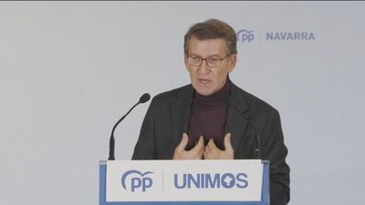 Feijóo: "Otegi nunca dirá de mí que mi Gobierno está en sus manos"