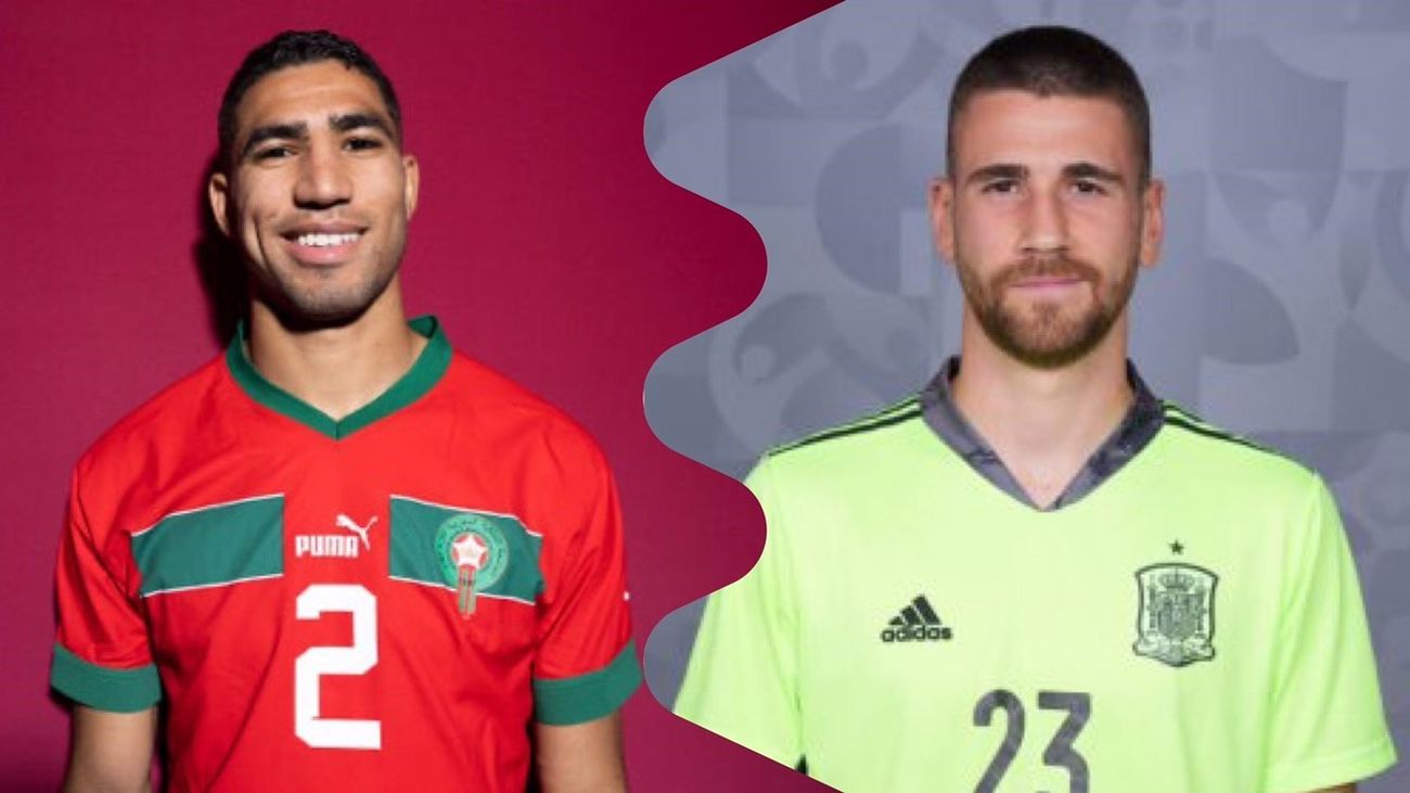 Achraf-Unai Simón, reencuentro en Catar