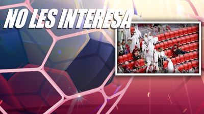 La poca pasión por el fútbol en Catar