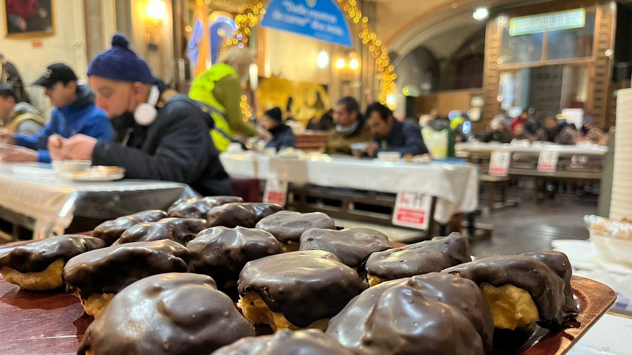 Desayuno solidario con palmeritas en Morata de Tajuña