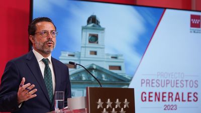 Lasquetty acusa a Vox de votar en contra de los presupuestos "para hacer daño a Ayuso"