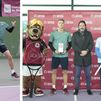 Kalin Ivanosvky celebra su triunfo en el primer Open ITF Villa de Madrid