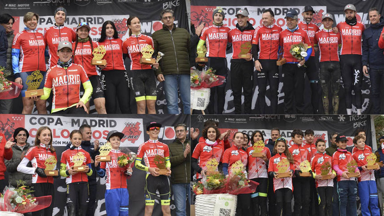 Arroyomolinos acogió con éxito los Campeonatos de Madrid de ciclocross