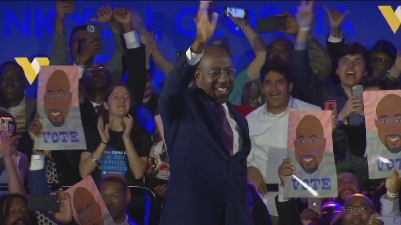 La victoria demócrata en Georgia da a Biden el control del Senado