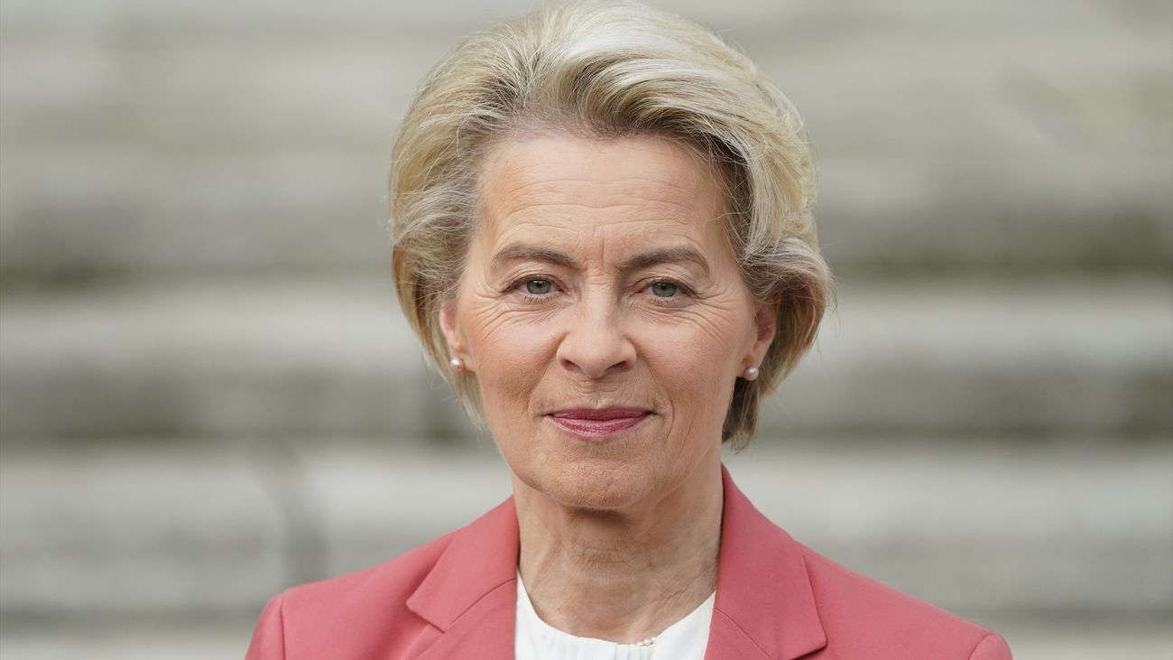 La presidenta de la Comisión Europea, Ursula von der Leyen