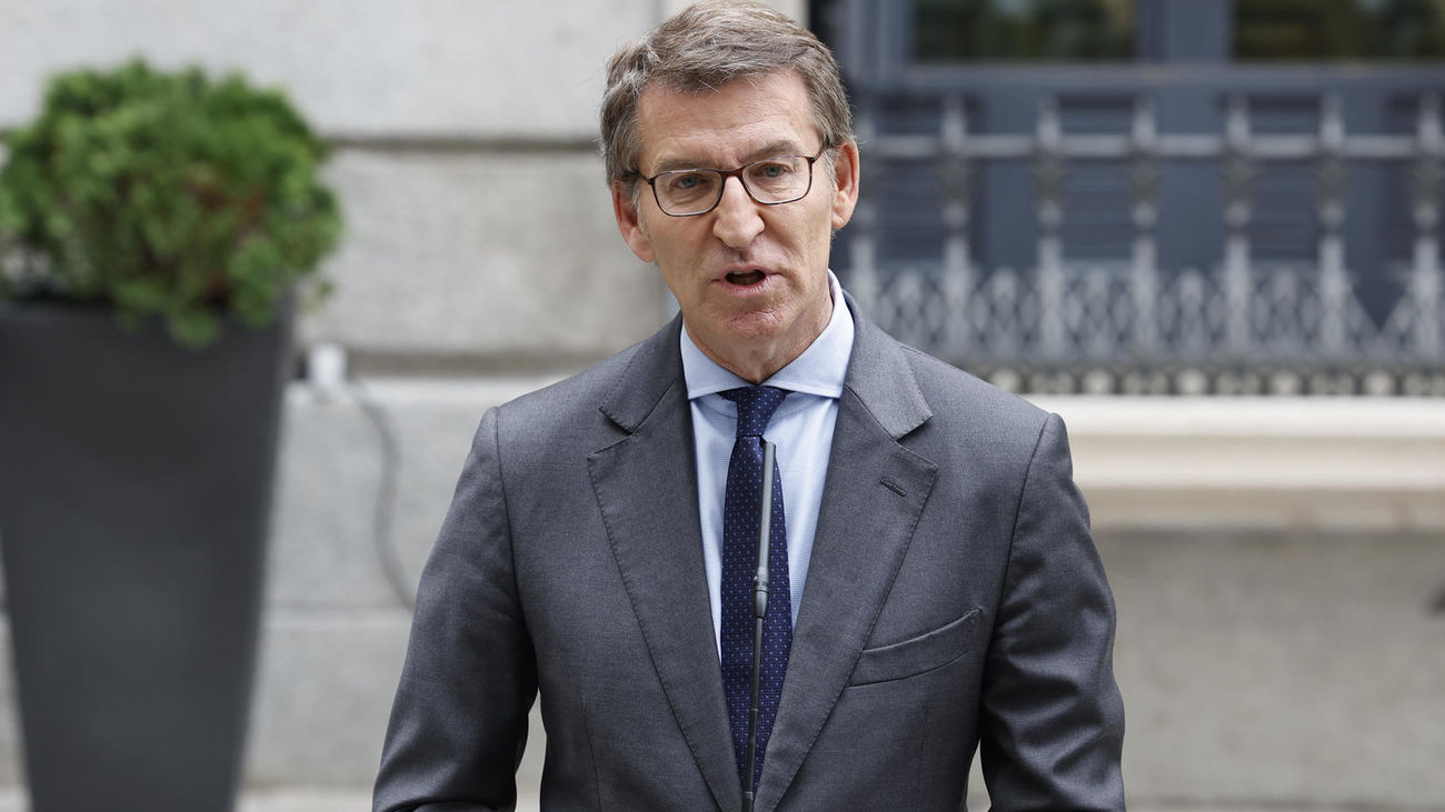 Feijóo dice que si Sánchez acepta rebajar el IVA a carne, pescado  y conservas, el PP votará a favor del decreto anticrisis