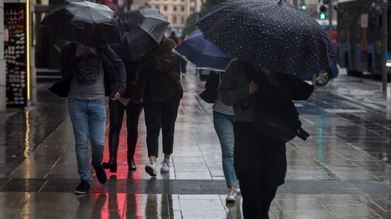 lluvias en Madrid