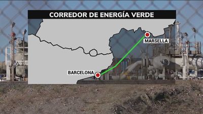 El conducto submarino entre Barcelona y Marsella transportará solamente hidrógeno verde