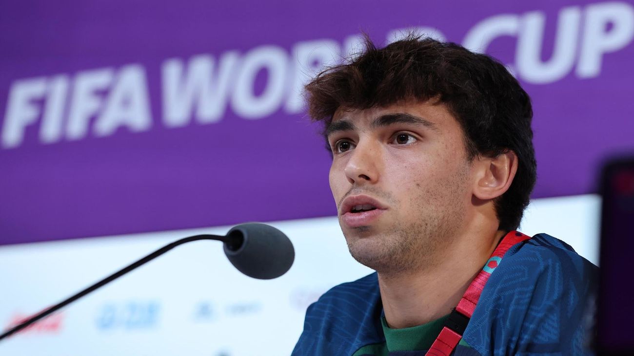 Joao Félix: "El Atlético para cuando termine el Mundial, estoy centrado aquí"