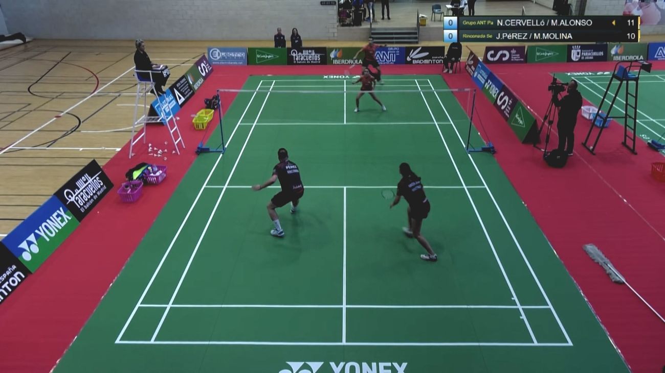 El badminton en Paracuellos, en la élite