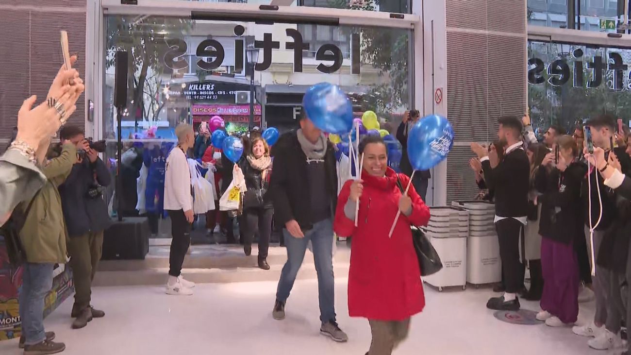 El Lefties más grande del mundo abre en Montera con una gran fiesta