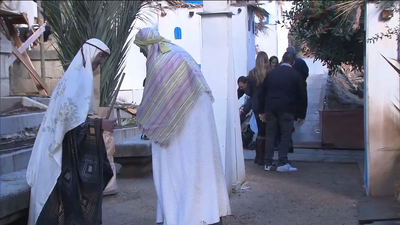 Ya se puede visitar el Belén Monumental de San Lorenzo de El Escorial