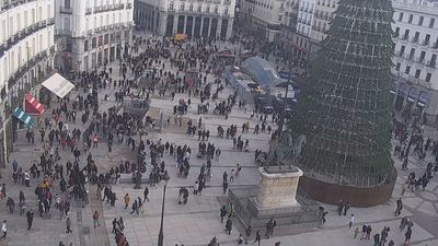 El centro de Madrid disfruta de la Navidad sin tener que activar el nivel negro por aglomeraciones