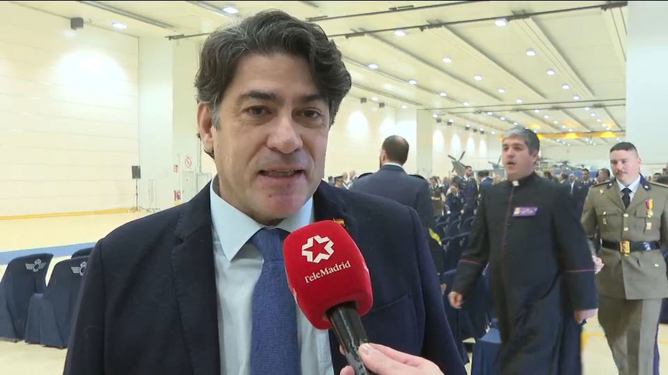 Homenaje a la Virgen de Loreto en Cuatro Vientos, patrona del Ejército del Aire