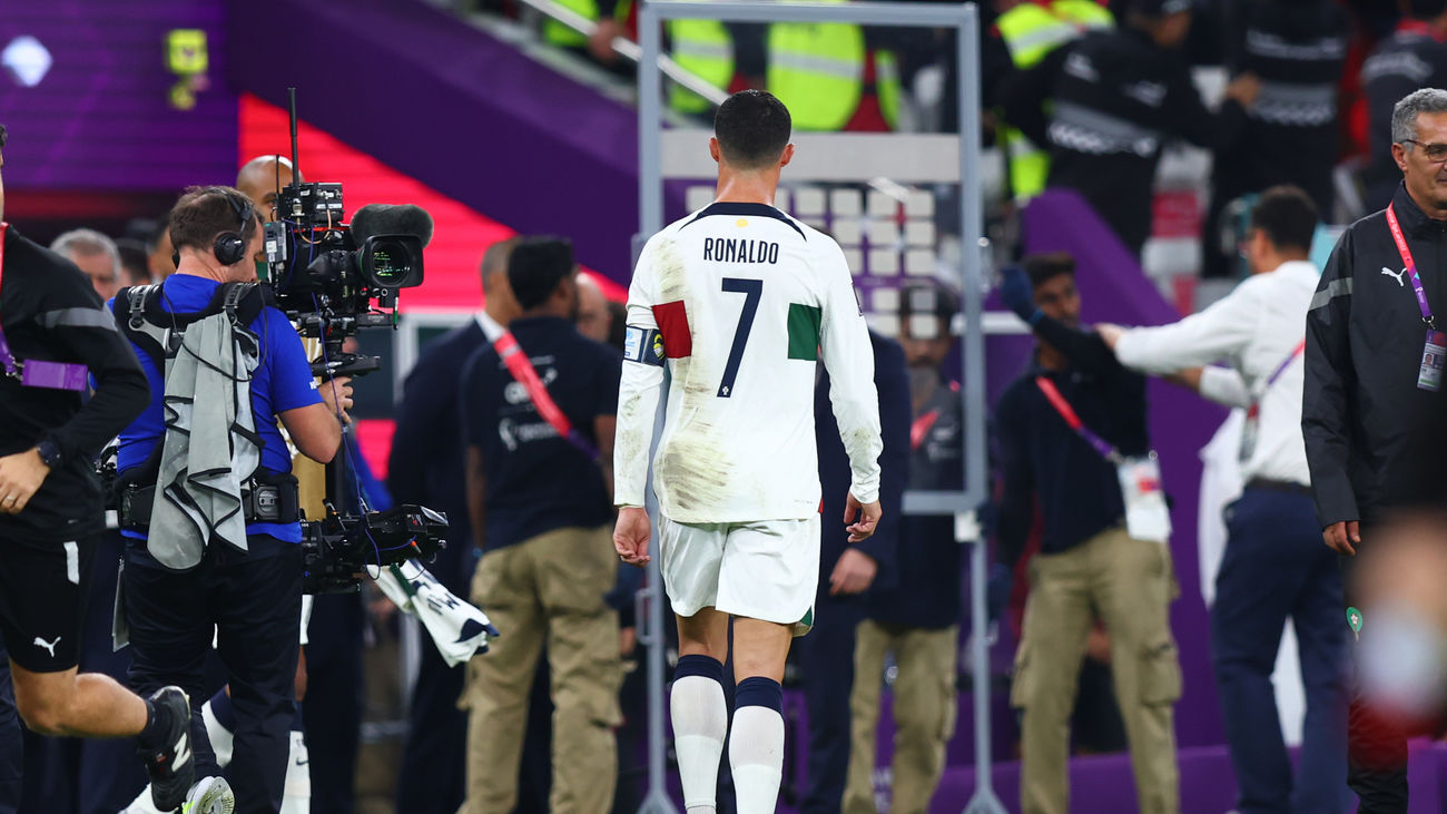 La despedida de Cristiano Ronaldo del Mundial