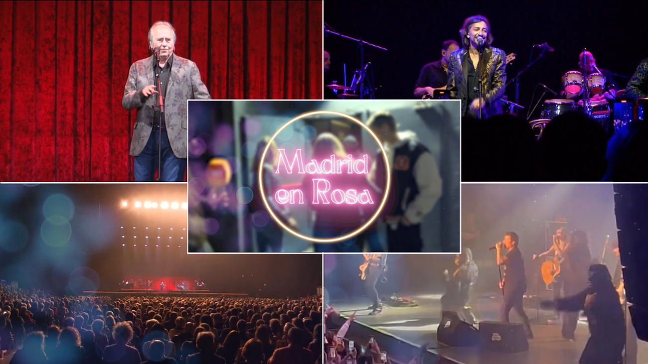 Madrid en Rosa: el adiós de Joan Manuel Serrat y Dani Martín
