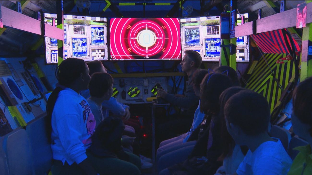 El Aula de Astronomía de Fuenlabrada, éxito total para los niños