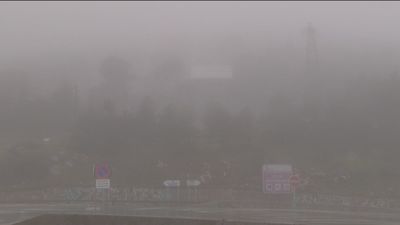 El mal tiempo llega a la sierra de Madrid con frío, lluvias y fuertes vientos