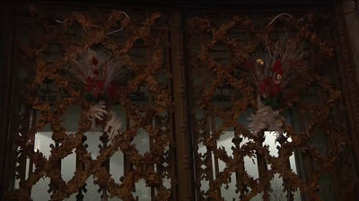 Xerophytum, la fachada con decoración navideña sostenible que recrea ‘Las cuatro estaciones’ de Vivaldi