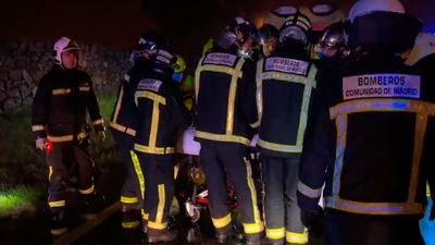 Herido muy grave un hombre al chocar su vehículo con un camión en Guadarrama