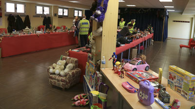 Los mayores de Leganés se vuelcan esta Navidad con los refugiados de Ucrania