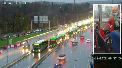 La anécdota de un 'día de perros en Madrid': Cuatro horas encerrados en el Bus-VAO de la A-6