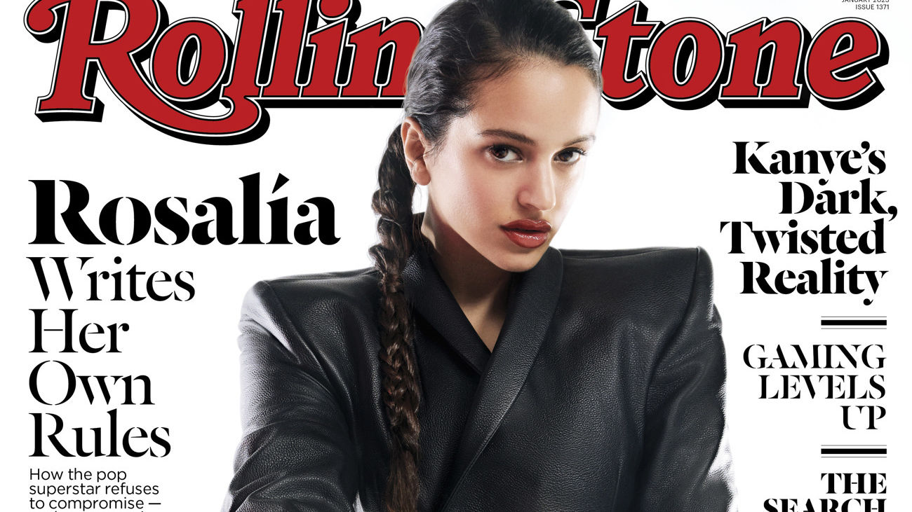Rosalía, primera artista hispana en la portada de Rolling Stone