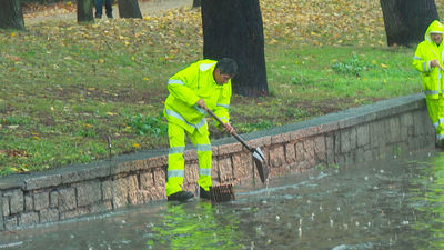 Balance final del aguacero del martes en Madrid: 200 intervenciones de los bomberos y 156 incidentes