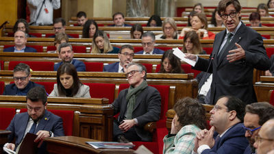 Salvador Illa reconoce, tras la petición de ERC, que  no habrá referéndum "pero sí consulta a los catalanes"
