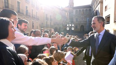 El rey Felipe participa en los actos del 50º aniversario de la UNED