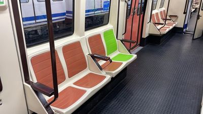 ¿Qué significa el asiento verde de Metro?