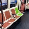 ¿Qué significa el asiento verde de Metro?