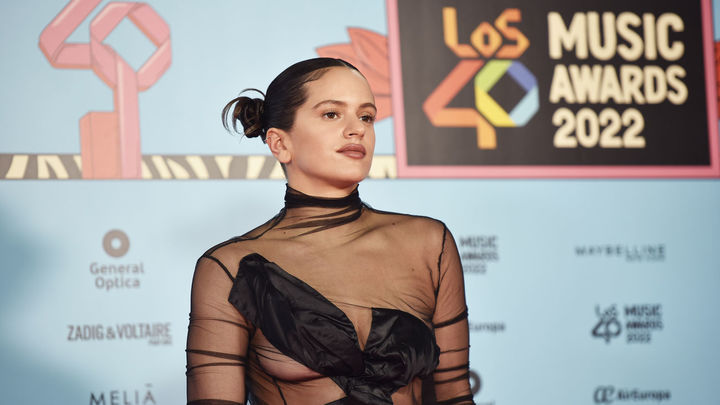 Rosalía en la gala de Los40 Music Awards 2022 / EUROPA PRESS