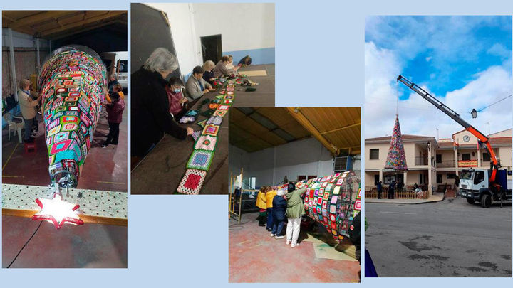 Proceso de creación del árbol de Brea de Tajo / Telemadrid