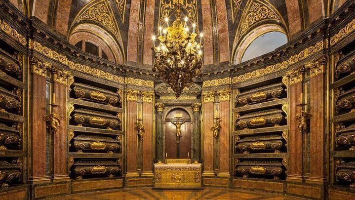 El Panteón Real del Monasterio de San Lorenzo de El Escorial / TELEMADRID