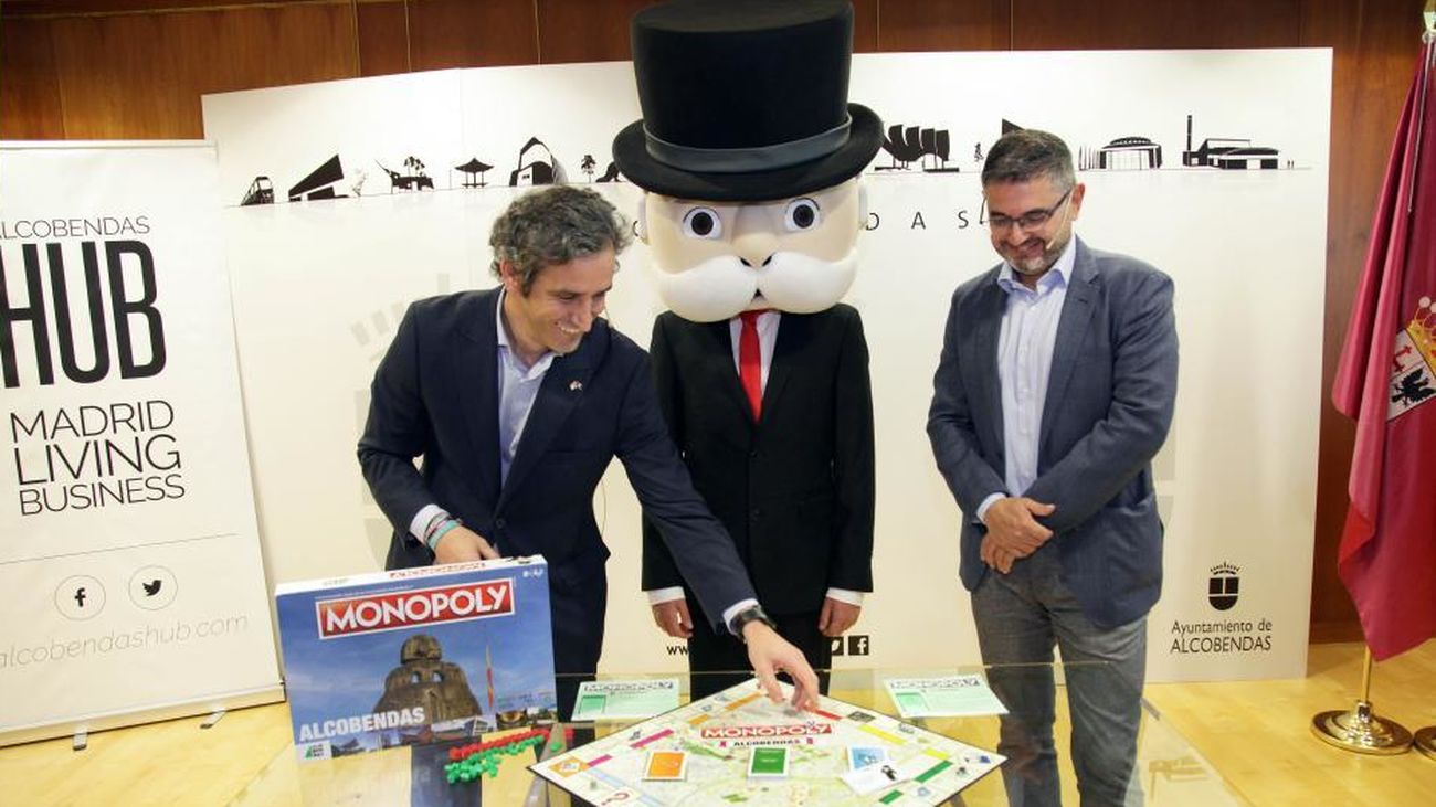 Presentación del Monopoly de Alcobendas