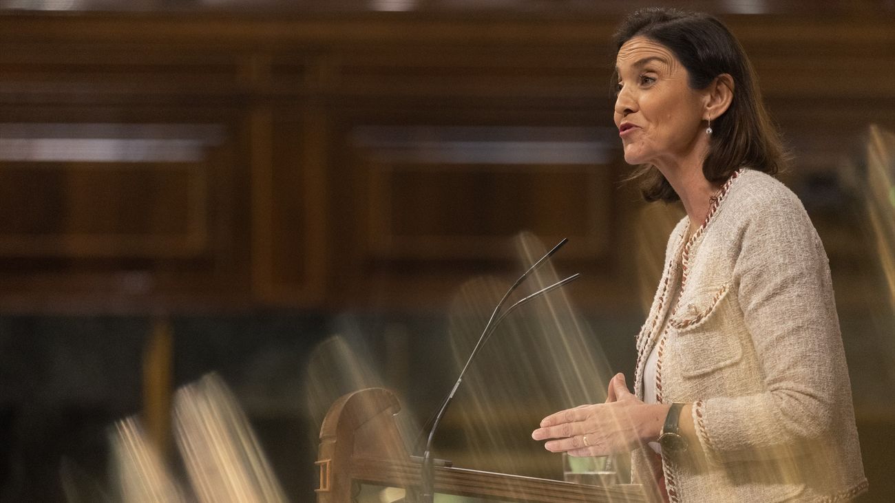 La ministra de Industria, Comercio y Turismo, Reyes Maroto