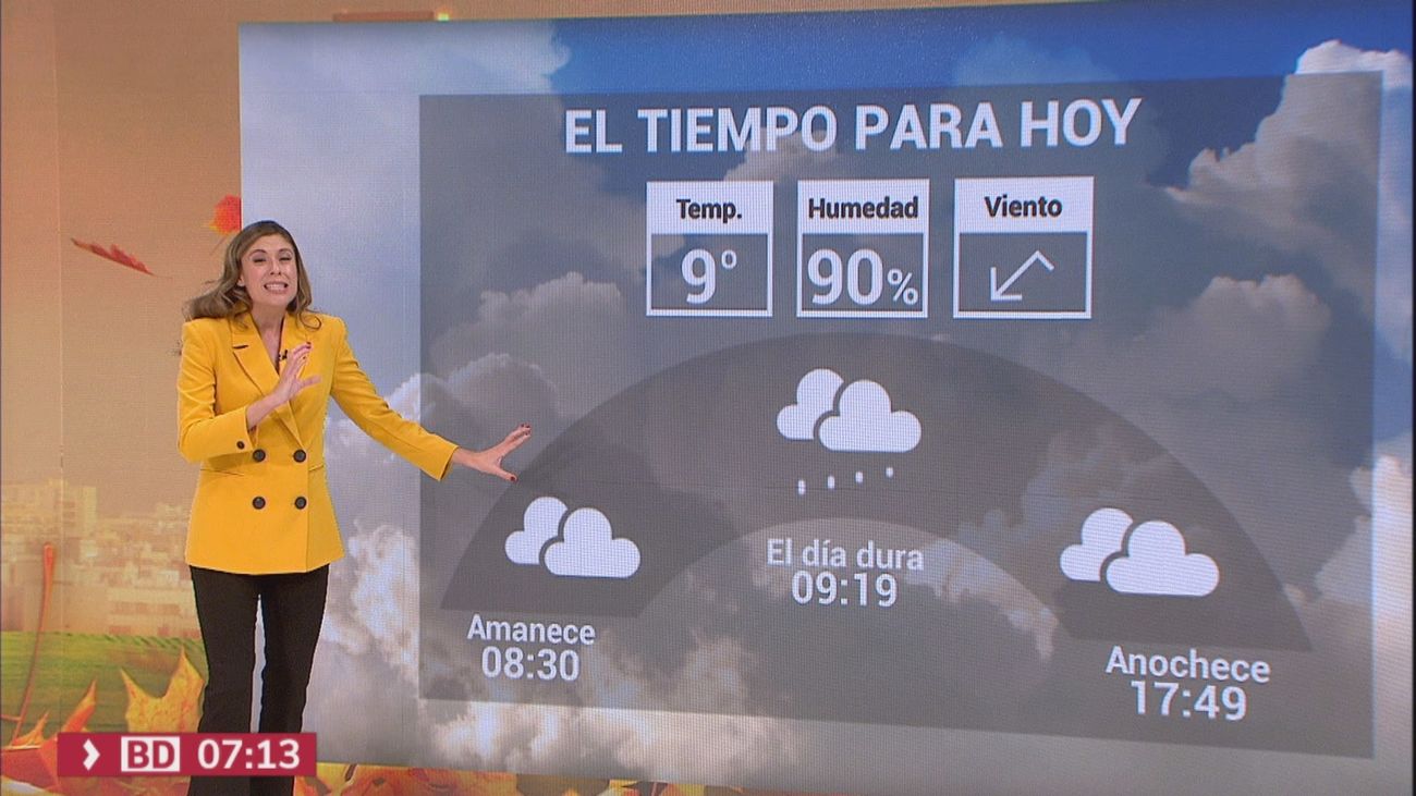 Tiempo en Madrid: viernes de más chubascos, frío y heladas