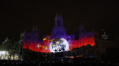 Video mapping de Navidad de Madrid: ¿Te lo perdiste? Estas son las mejores imágenes