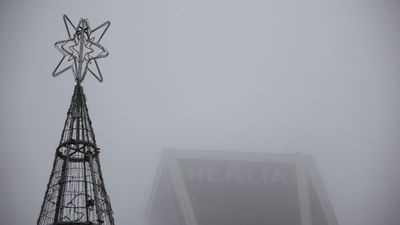 Domingo con niebla y alguna llovizna en Madrid
