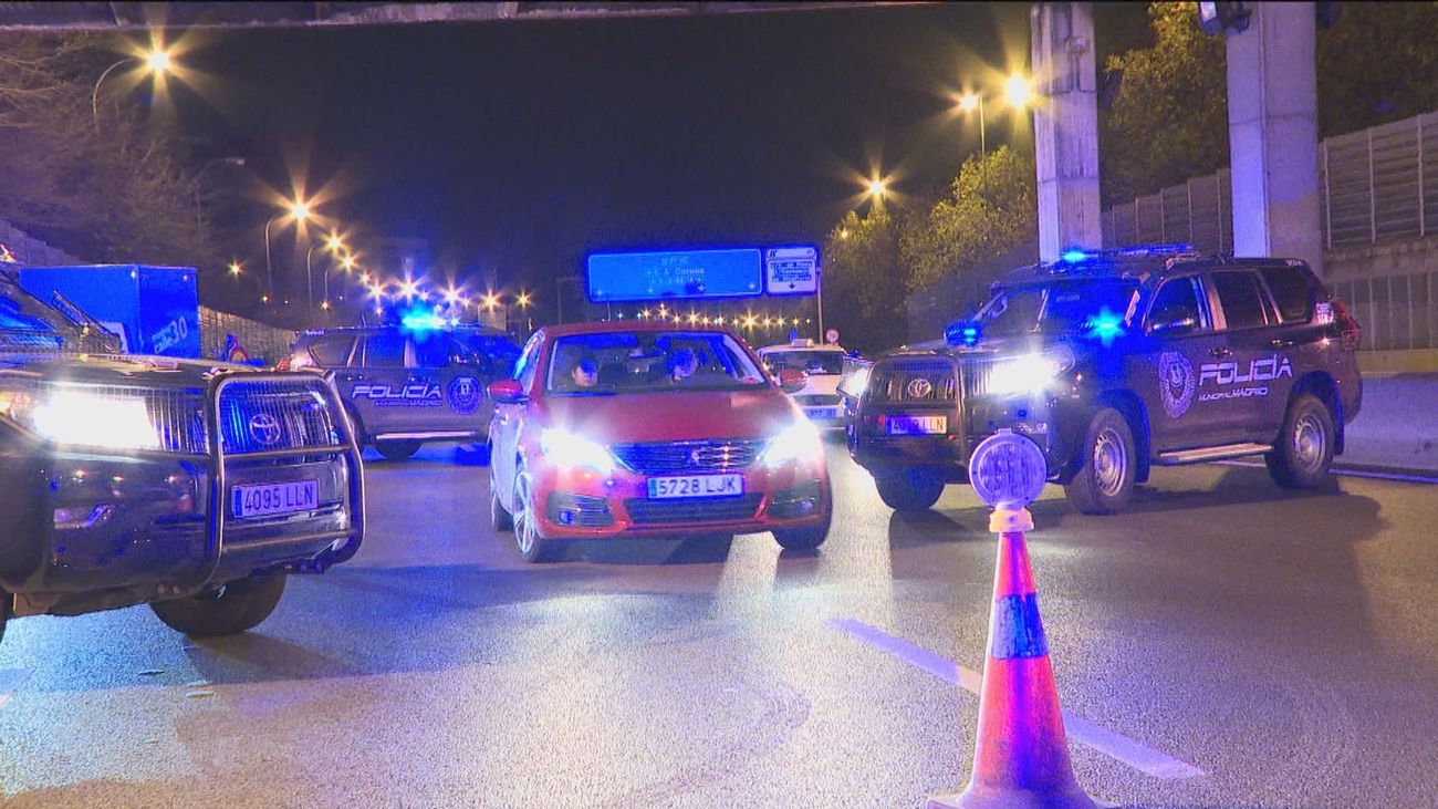 Noche de controles de alcohol en Madrid ante la gran cantidad de cenas de empresa