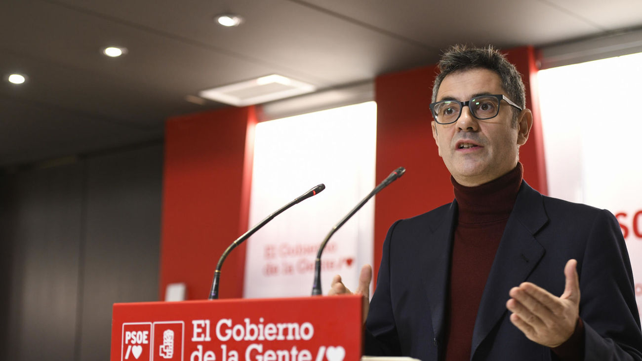 El ministro de Presidencia, Relaciones con las Cortes y Memoria  Democrática, Félix Bolaños